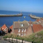Harbour view from the 199 steps, Whitby