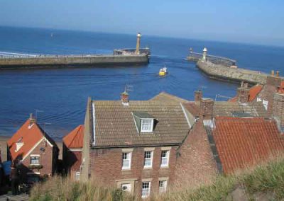 Harbour view from the 199 steps, Whitby